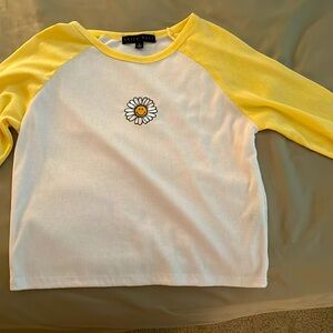 Size XL but is stretchy and bought from Walmart